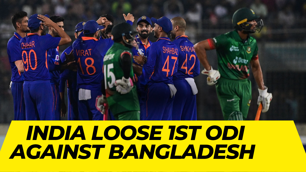 India vs Bangladesh 1st ODI Match